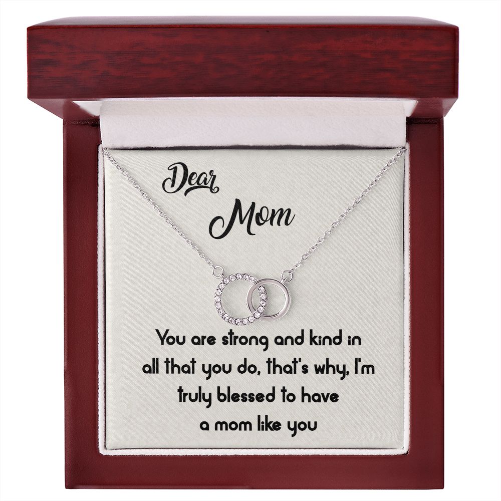 Perfect pair necklace for mom