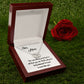 Perfect pair necklace for mom