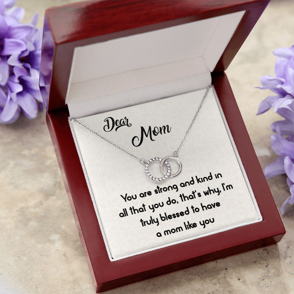 Perfect pair necklace for mom