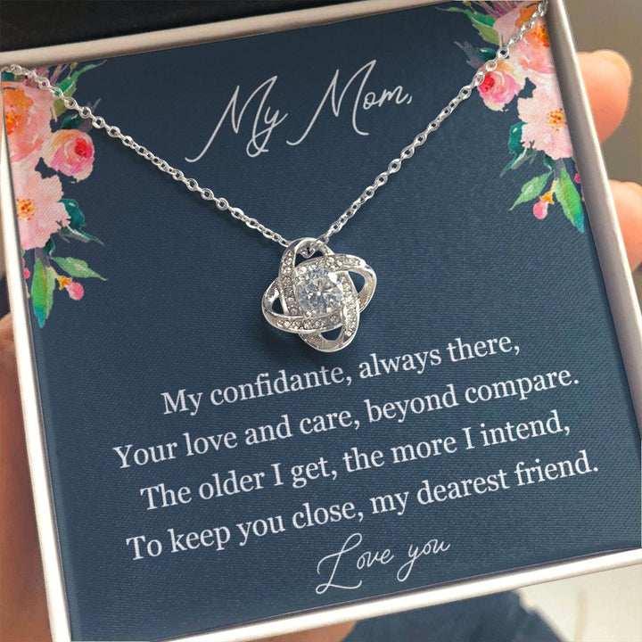 Love Knot Necklace to my Mom