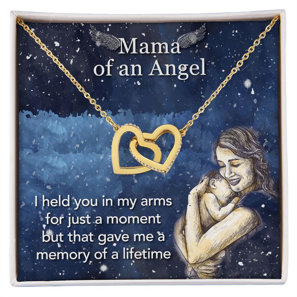 Mama of an angel necklace