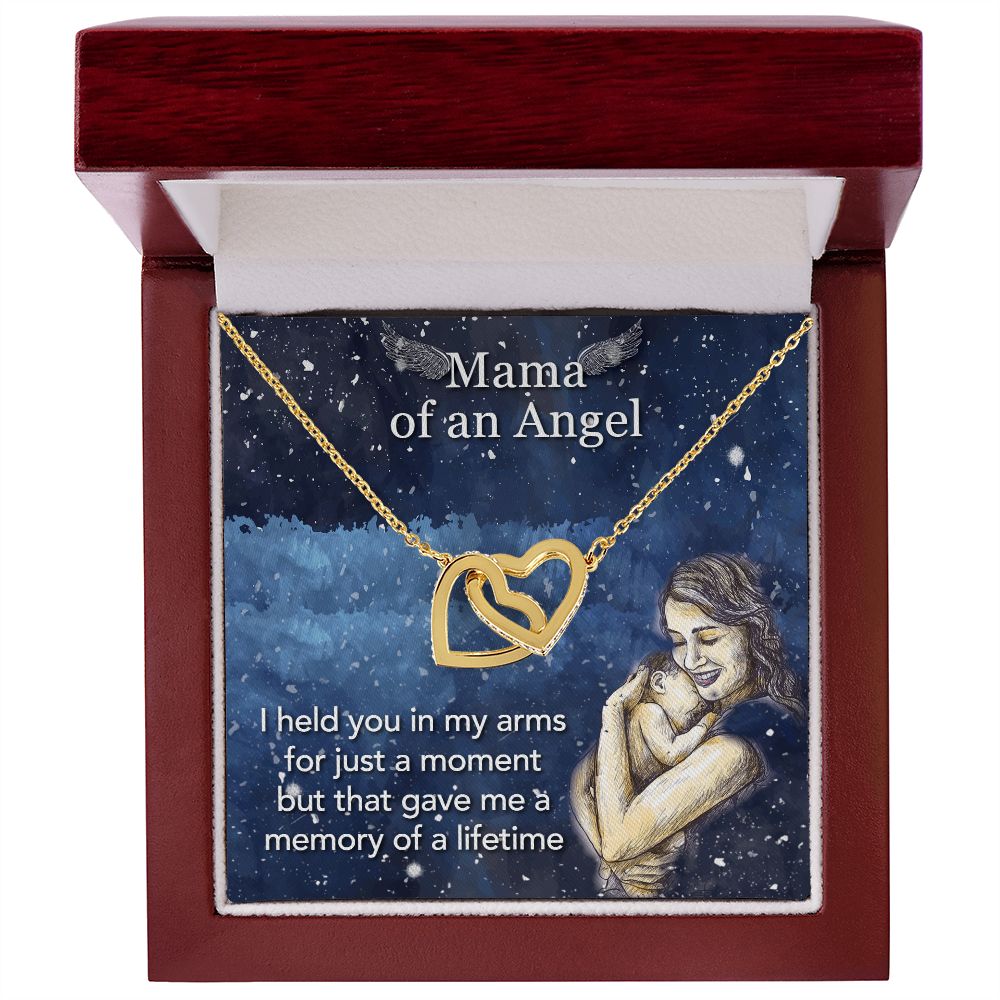 Mama of an angel necklace