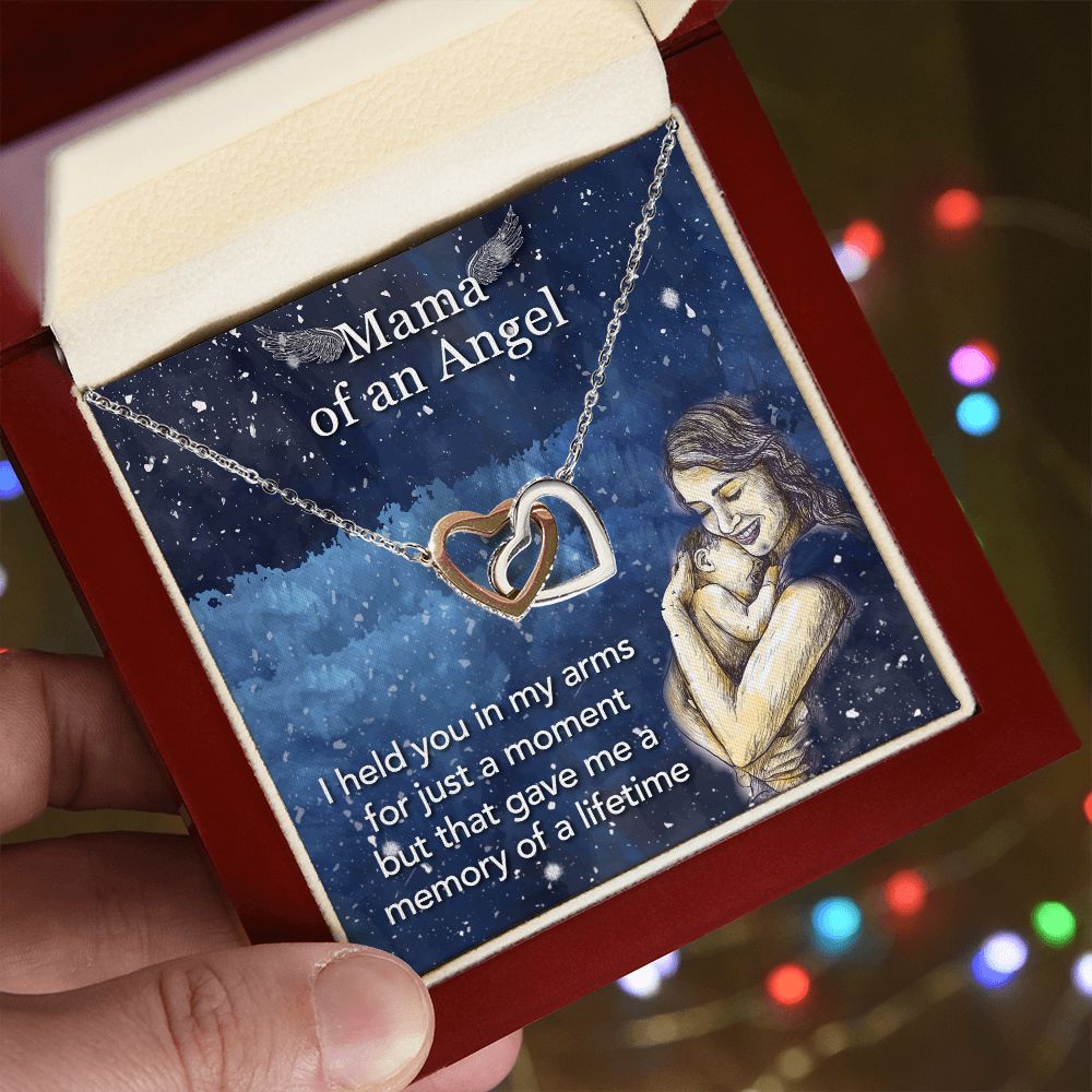 Mama of an angel necklace